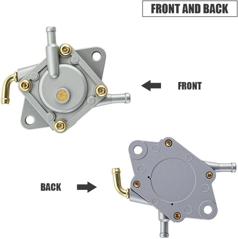 Apeixoto Fuel Pump 1014523 S 5136 FP002 Compatible with Club Car Gas Golf Cart DS & Precedent 1984 UP 290FE 350FE Kawasaki Engine Club Car Fuel Pump - Image 5